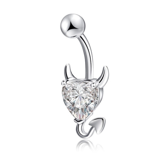 Piercing nombril Diable
