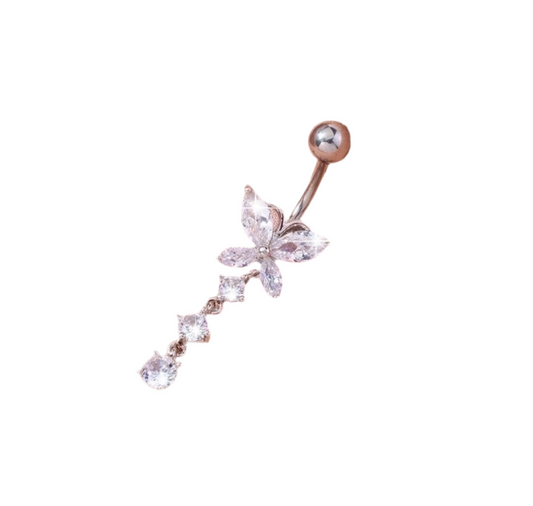 Piercing de nombril Papillon
